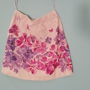 Watercolour Printed Skirt