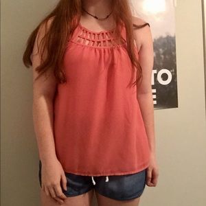 Peach-Colored Tank Top