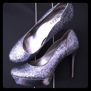Glittery platforms