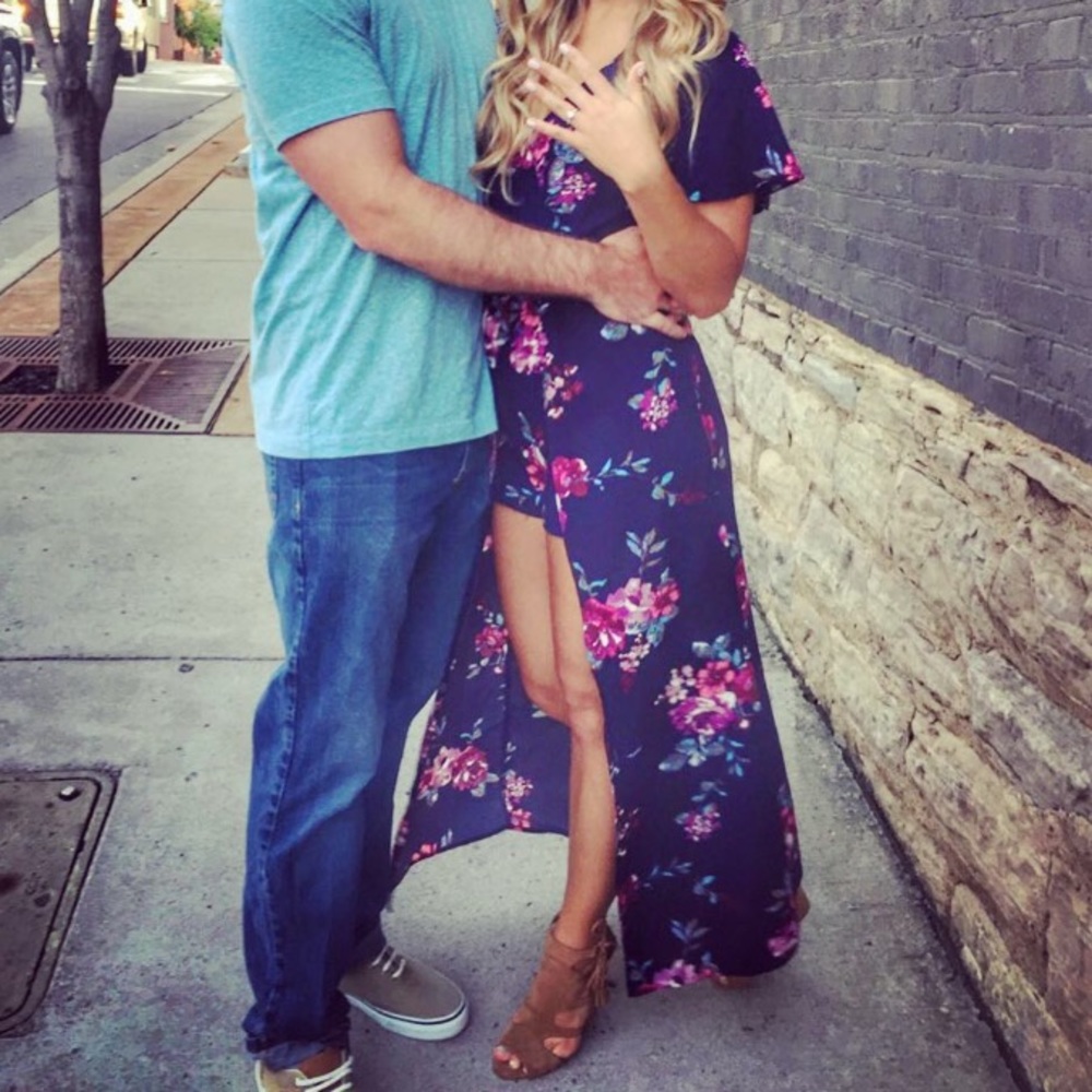 Target floral romper size small