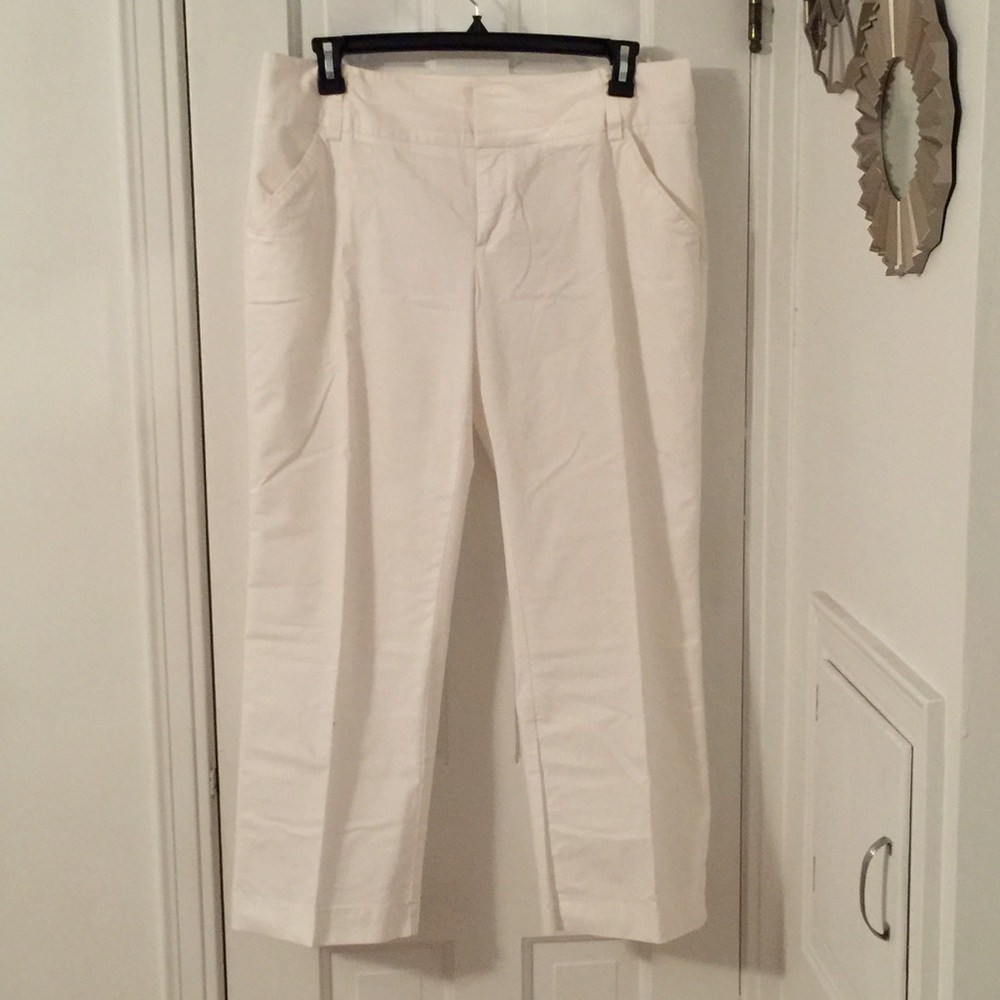 Daisy Fuentes White Trousers