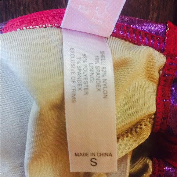 Victoria's Secret string  polkadot bikini top pink - Picture 8 of 8