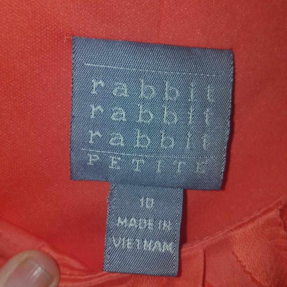 Orange Retro Dress by Rabbit Rabbit Rabbit sz10p! - Picture 3 of 6