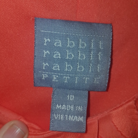 Orange Retro Dress by Rabbit Rabbit Rabbit sz10p! - Picture 3 of 6