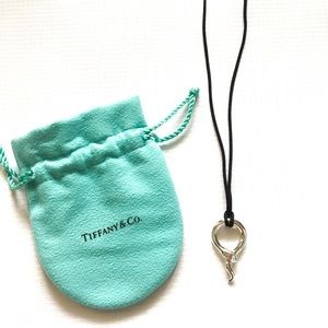Tiffany & Co. Peretti Snake Pendant on Silk Cord