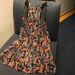 Floral motherhood maternity dress