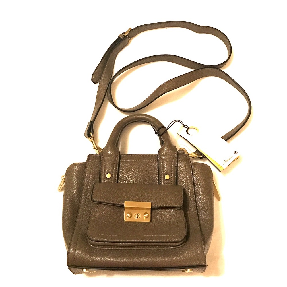 3.1 Phillip Lim (Target) Mini Taupe Satchel, NWT