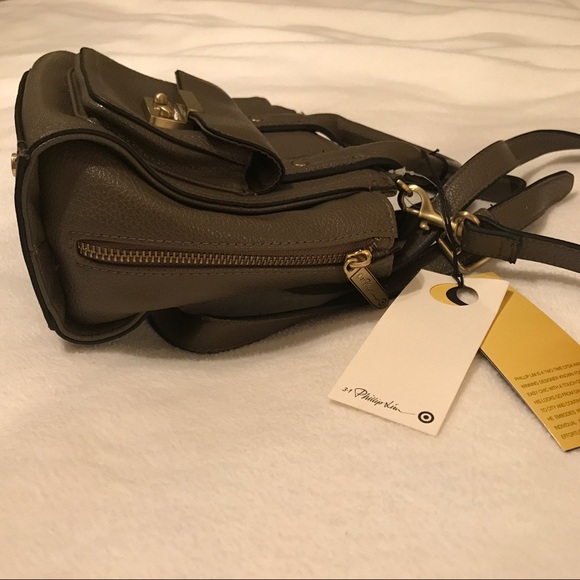 3.1 Phillip Lim (Target) Mini Taupe Satchel, NWT - Picture 6 of 6
