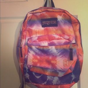 Jansport tie-dye backpack