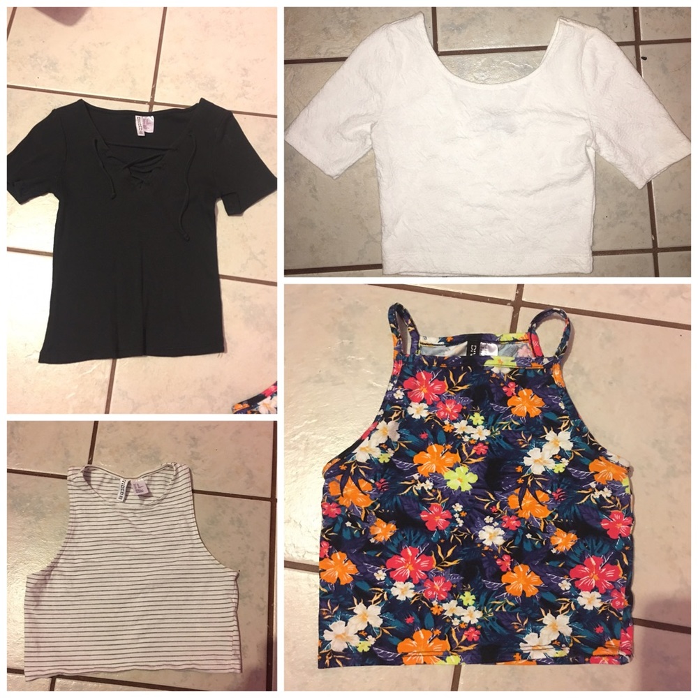 H&M CROP TOP BUNDLE