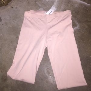 Pink leggings