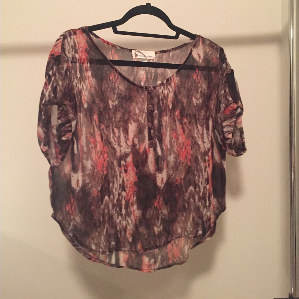 Sheer blouse