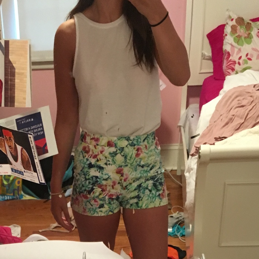 Floral shorts