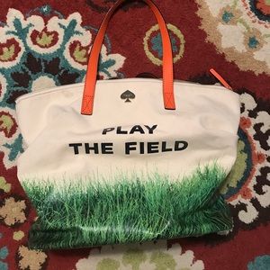 Play the Field Rare Kate Spade Bag🏈⚾️⚽️