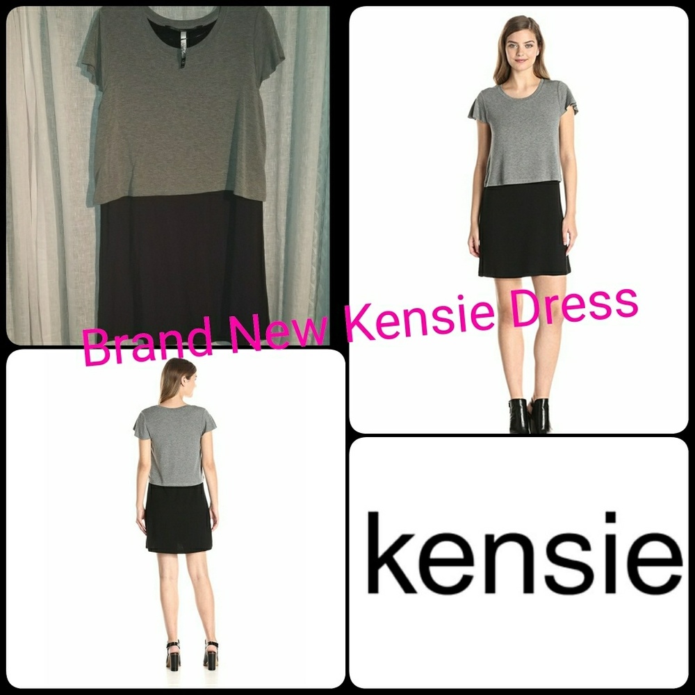 New Kensie French Terry Dress XL