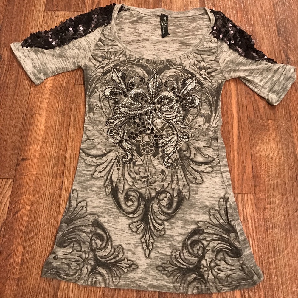 Angels and Diamonds Top