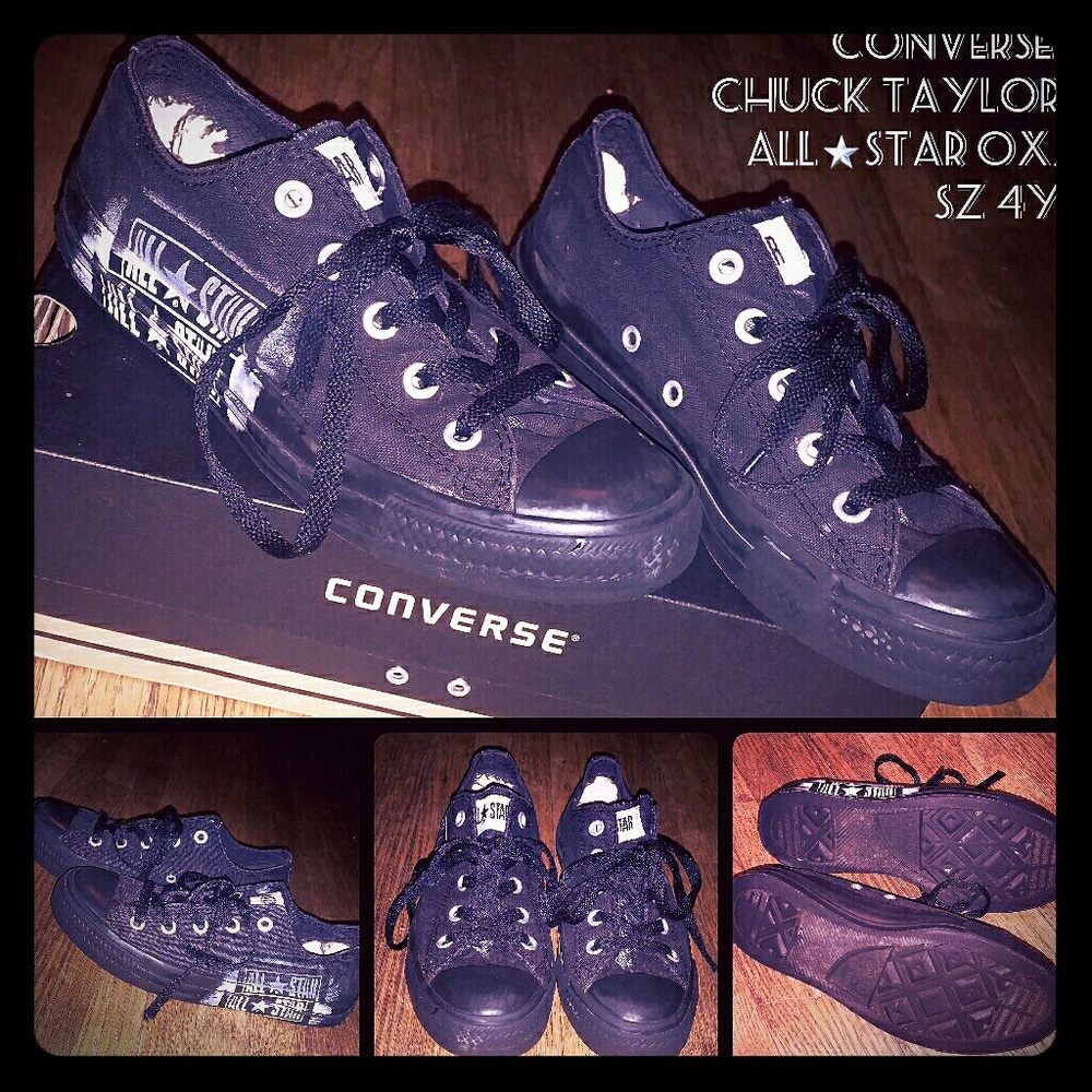 Converse Chuck Taylor ALL STAR Ox Sneakers - Sz 4Y