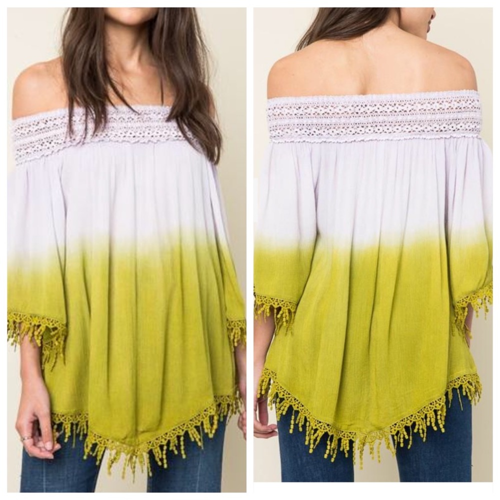 ‼️Price Drop‼️Lace Crochet Boho Blouse