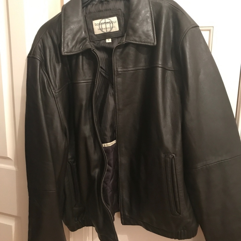Soft leather jacket