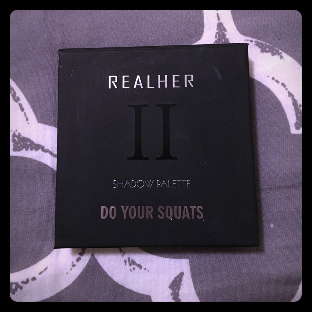 REALHER eyeshadow palette. (Do your squats)