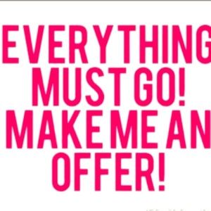 ALMOST ANY OFFER WILL BE ACCEPTED!! ✨