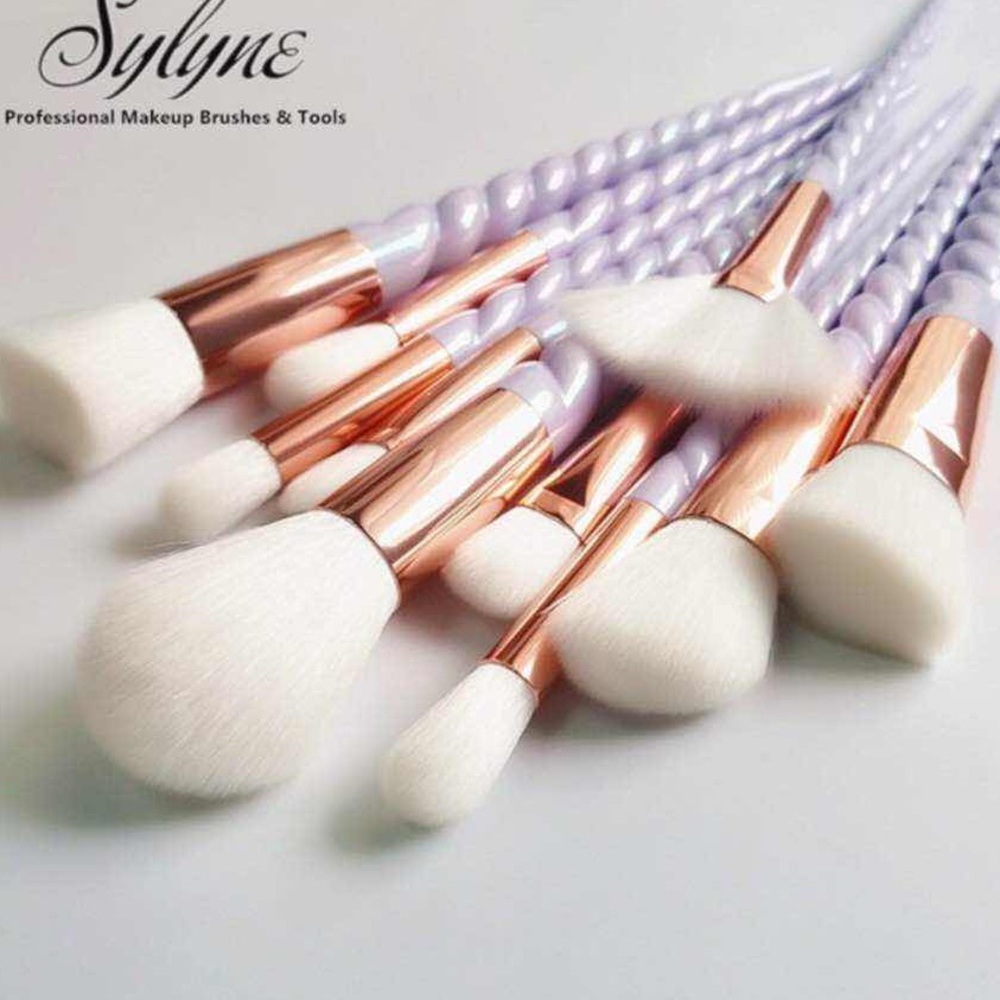🌹🌹New 10pcs Unicorn Makeup Brushes Set
