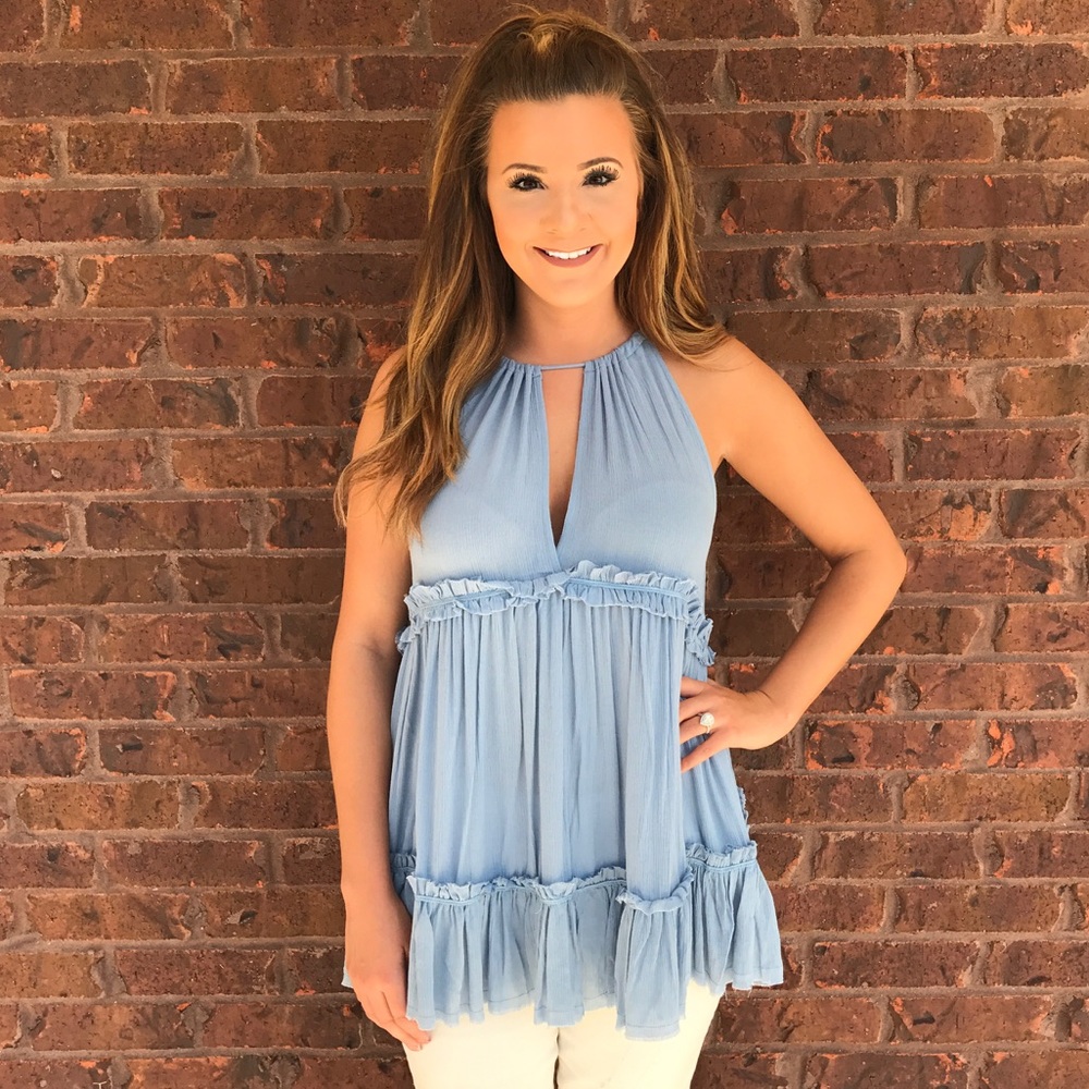Blue top