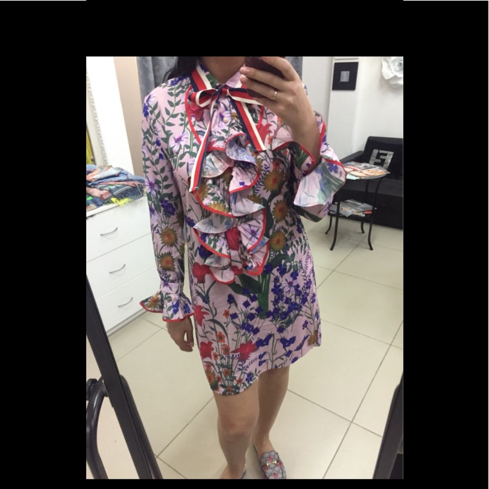 Summer floral dress