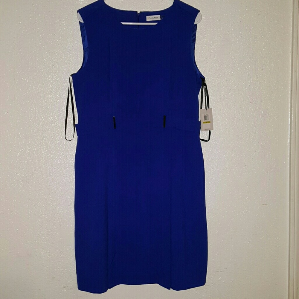 🔥SOLD 🔥Calvin Klein royal blue dress