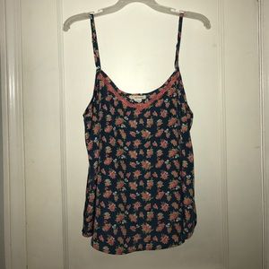 Floral tank top