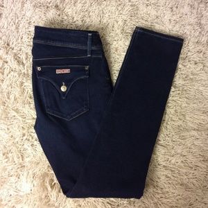 Hudson Colin flap skinny dark wash jeans size 29
