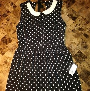 NWT Forever 21 polka dot dress