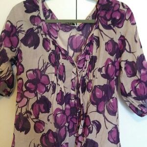 Old navy floral shirt