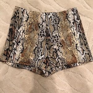 Naven Snakeskin Shorts!