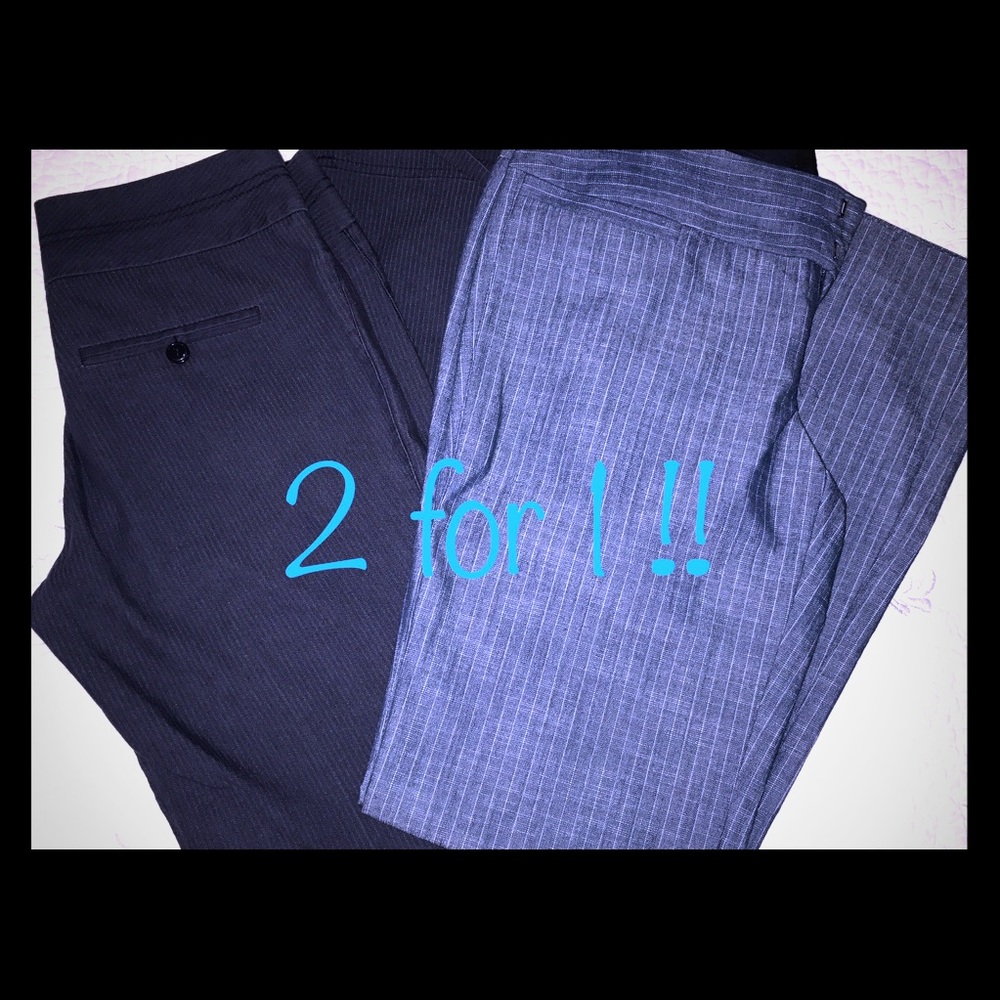 F21 Pinstripe Slacks