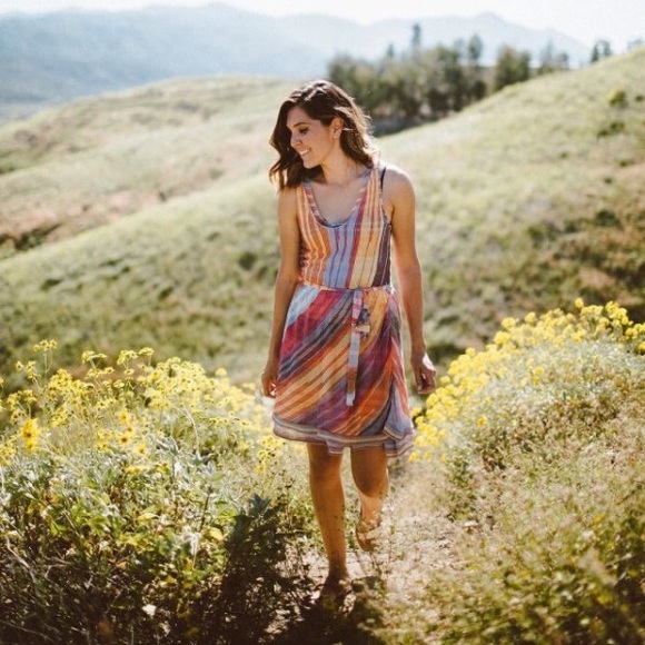 Anthropologie Dresses & Skirts - [2X HP!]🌊NWT Anthro Reverie Rainbow Sweater Dress