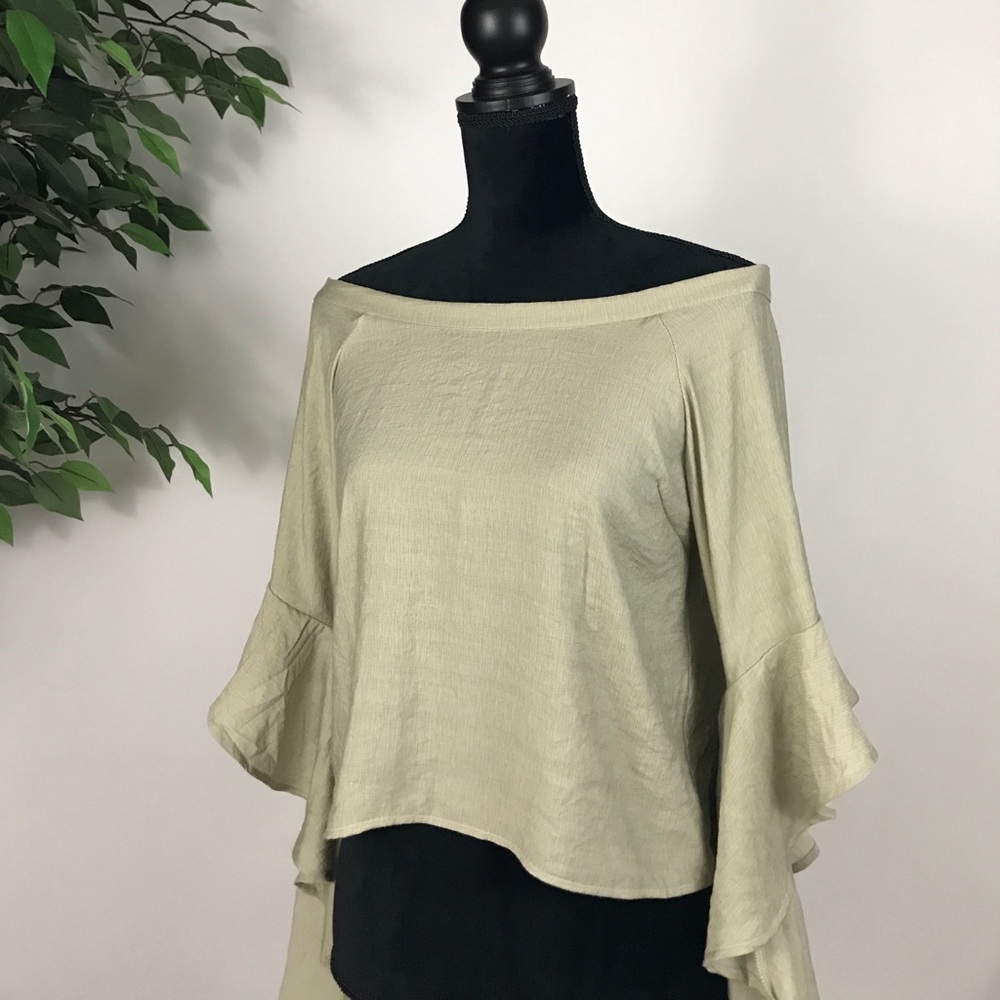 ‼️Price Drop‼️Ruffle Sleeves Blouse