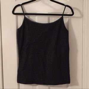 Aeropostale Black Sparkle Tank