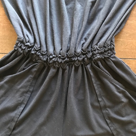 Max Studio Navy Knit Romper - Picture 4 of 7