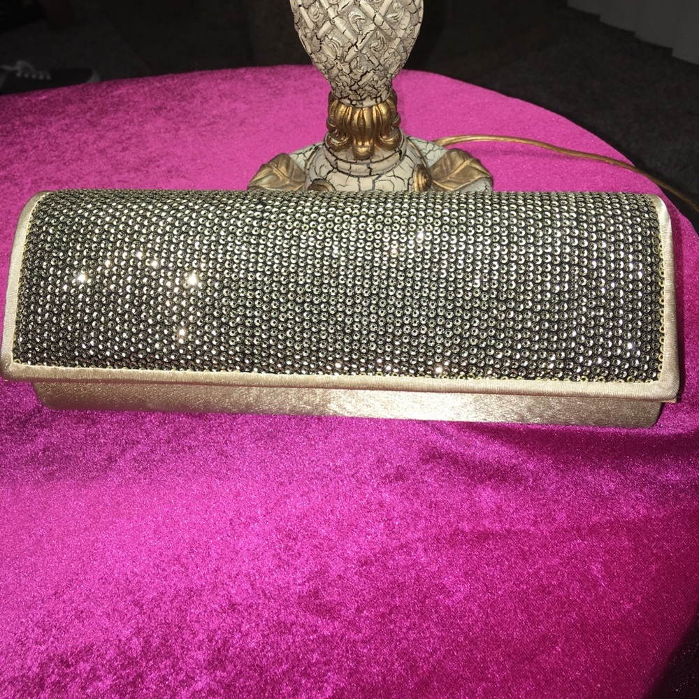 Gold clutch/purse