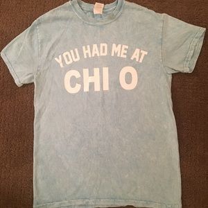 "You Had Me At Chi O" Blue T-Shirt