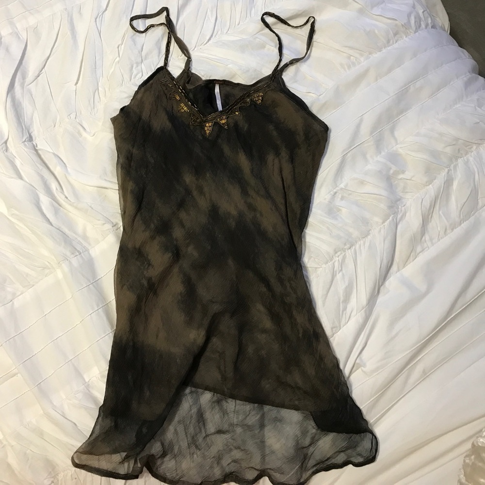 FREE PEOPLE Beaded Tank