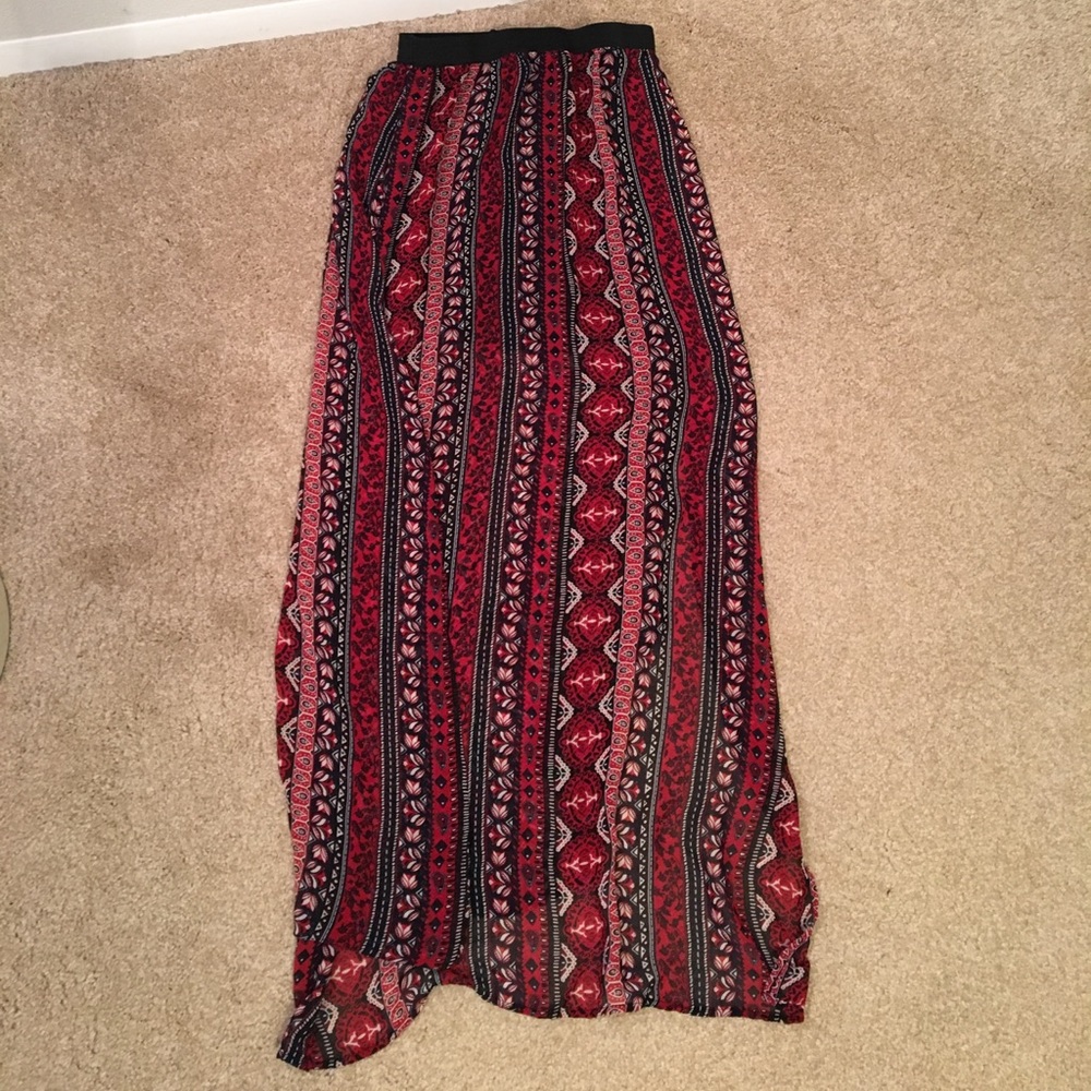 Divided H & M Coachella Maxi Skirt with slit
