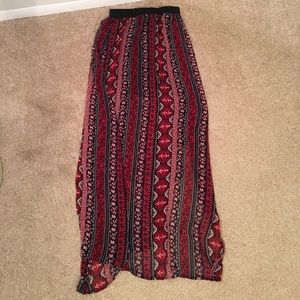 Divided H & M Coachella Maxi Skirt with slit