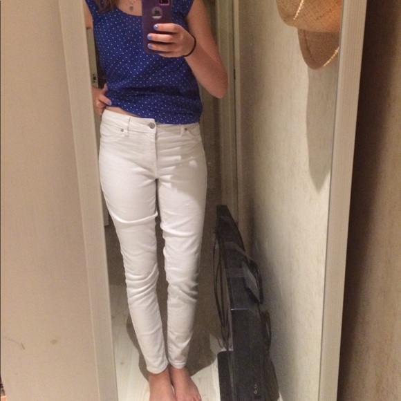 BLUE SPICE WHITE SKINNY JEANS! - Picture 3 of 4