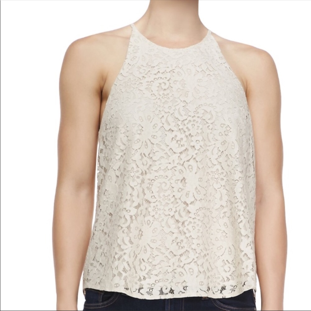 Joie lace top, size M
