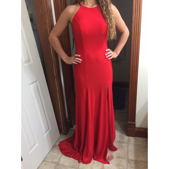 Formal Red Dress - Picture 1 of 4