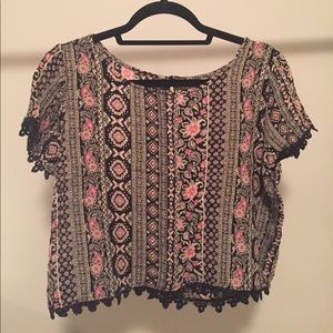 Crop top shirt