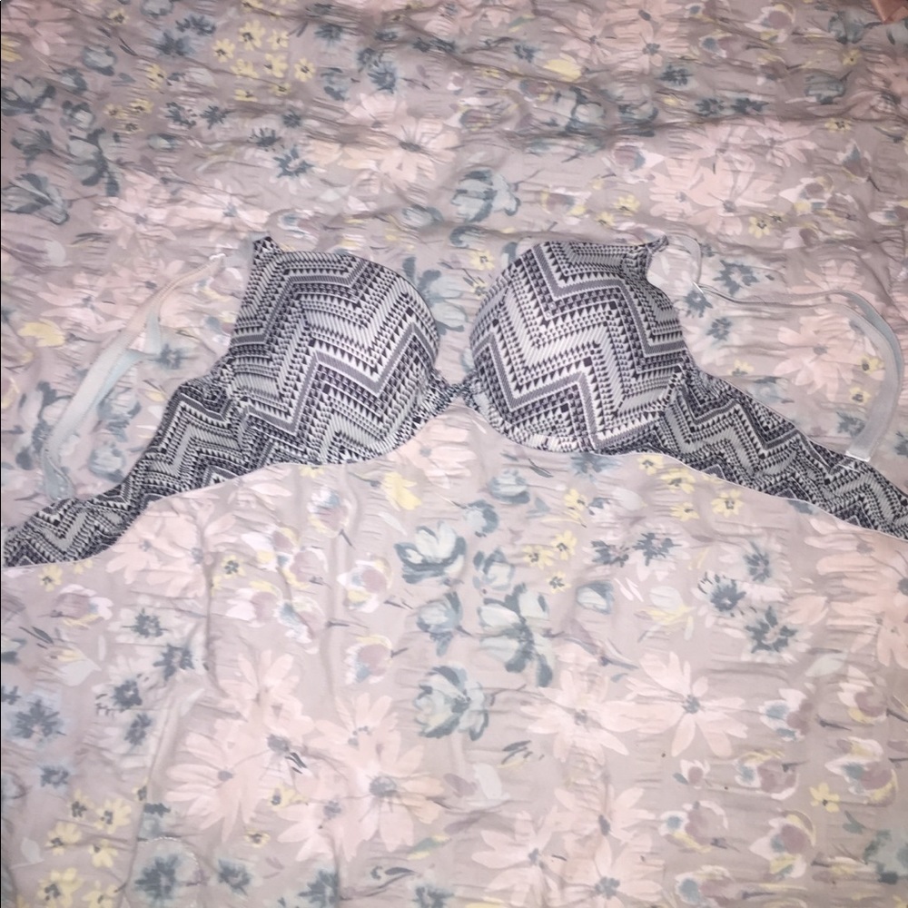 PINK light blue bra. 34B