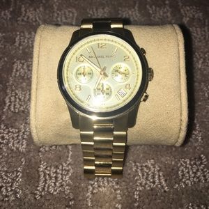 Gold Michael kors watch
